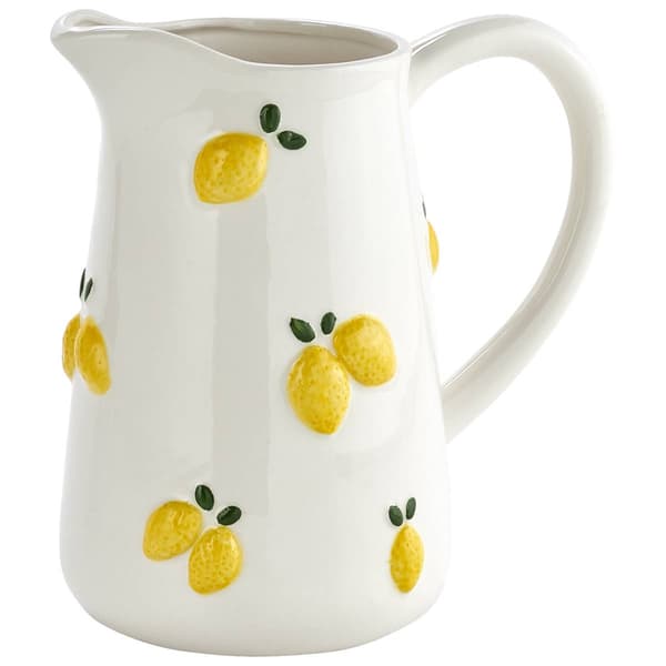 Home Essentials 46.1oz. Lemon Embossed Pitcher - image 