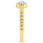 Nova Star® Yellow Gold 1/5ctw. Lab-Grown Diamond Promise Ring - image 3