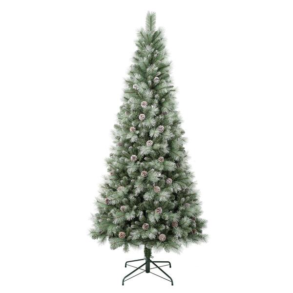 National Tree 7.5ft Perry Hard Needle Christmas Pine Tree - image 