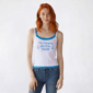 Juniors Attitude Not Included Double Layer Yacht Tank Top - image 1