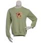 Womens Top Stitch by Morning Sun Natures Cardinal Sweatshirt - image 1