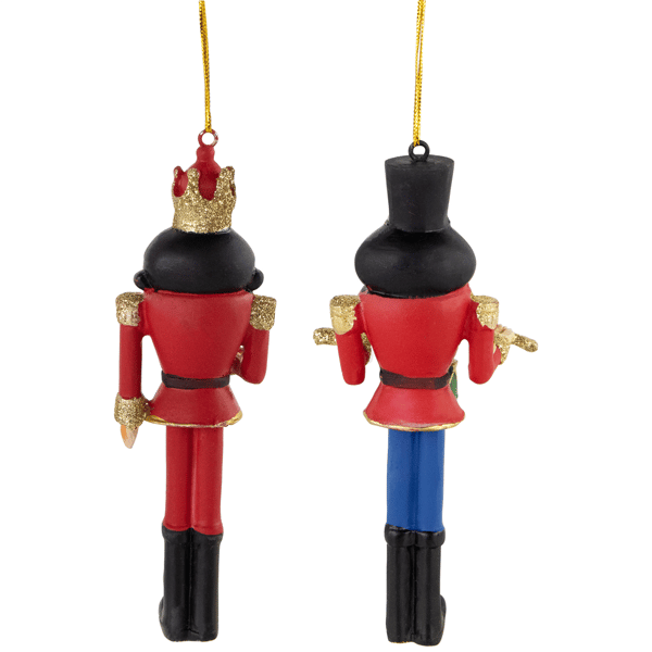 Northlight 2pk. Nutcracker King & Soldier Christmas Ornaments
