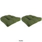 Jordan Manufacturing Solid Wicker Chair Cushions - Set Of 2 - image 6