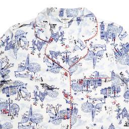Womens Cath Kidston™ London Long Sleeve Toile Pajama Set