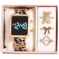 Womens Crystal Digital Watch w/ Interchangeable Rings - AWS344B - image 1