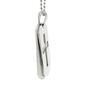 Mens Lynx Stainless Steel Dog Tag Pendant - image 2