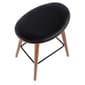 LumiSource Saddle Mid-Century Modern Counter Stools - Set of 2 - image 5