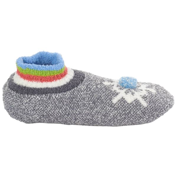Womens MUK LUKS® Cozy Snowflake Slipper Socks