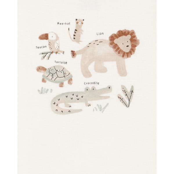 Baby Unisex (NB-12M) Carter''s® 3pc. Safari Cardigan Pants Set