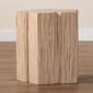 bali & pari Janeth Bohemian Woven Grasscloth End Table - image 5