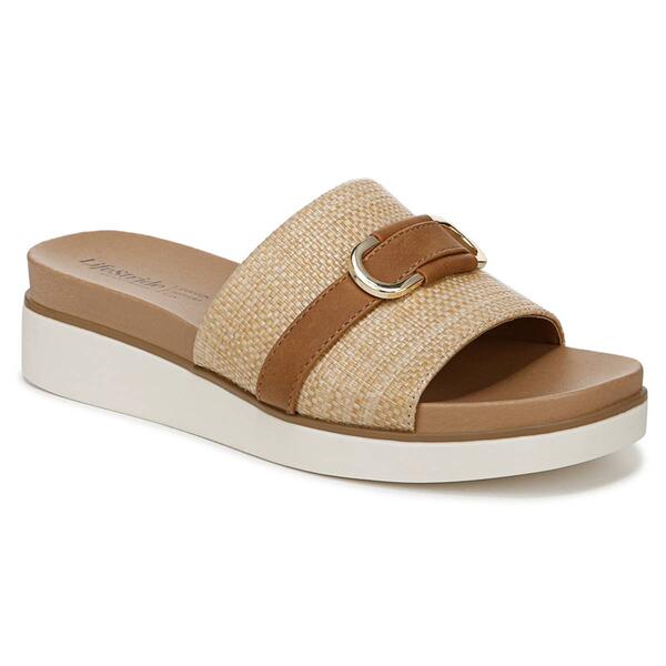 Womens LifeStride Genevieve Slide Sandals - image 