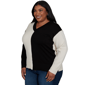 Plus Size Skye’s the Limit Signature Sweaters Color Block Sweater - image 3
