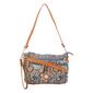 Stone Mountain Quilted Shoulder Bag - Black/Grey - image 1