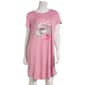 Womens Jaclyn Short Sleeve Coffee Nightshirt - image 1