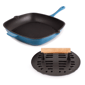 BergHOFF Neo 2pc. 11in. Grill Pan with Slotted Steak Press - image 2