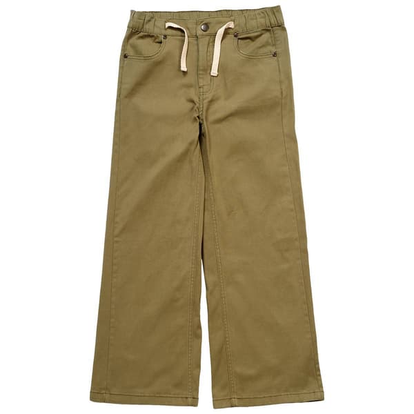 Girls &#40;7-16&#41; Volcom Wide Leg Solid Pants with Faux Drawstring - image 