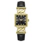 Womens Jessica Simpson Gold-Tone Square Dial Watch - JS0129GD - image 1