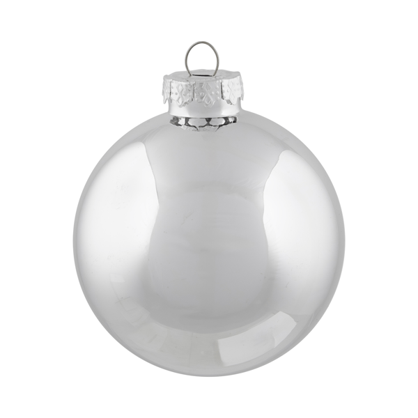 Northlight 6ct. Shiny & Matte Christmas Glass Ball Ornaments