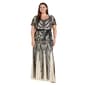 Plus SIze R&M Richards Sweetheart Neck Embellished Evening Gown - image 1
