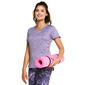 Womens Starting Point® Short Sleeve Performance Crew-Mulled Grape - image 3