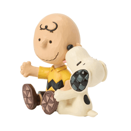 Jim Shore Peanuts Charlie Brown with Snoopy Figurine
