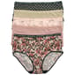 Plus Size Laura Ashley(R) 5pk. Brief Panties - LS5786-5PKAF - image 1