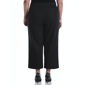 Plus Size Rafella Button Tab Wide Leg Ponte Pants Pant - image 1