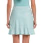 Womens Court Haley Clam Coastal Ruffle Hem Skort - image 2