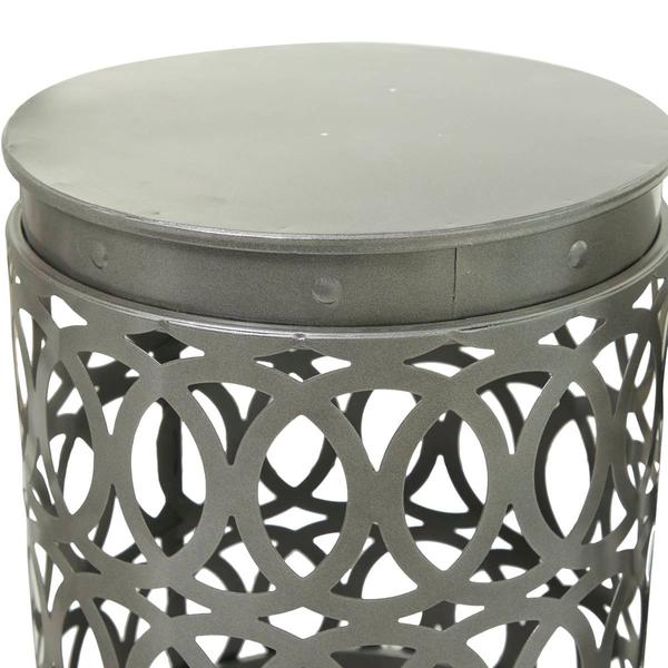 9th & Pike® Multi Metal Contemporary Accent Table - Set of 3