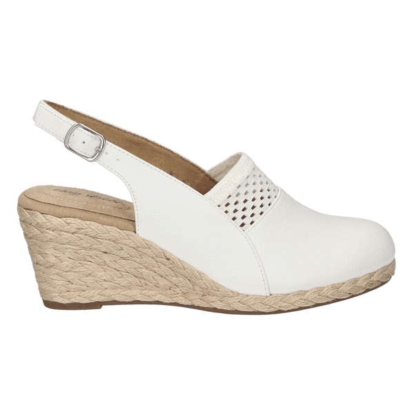 Womens Easy Street Aloha Espadrille Wedges Heels