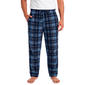 Mens Architect(R) Fleece Sleep Pants - Light Blue/Navy - image 1