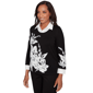 Womens Alfred Dunner Barcelona Floral Two In One Sweater - image 3