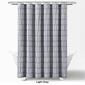 Lush Décor® Waffle Stripe Woven Cotton Shower Curtain - image 5