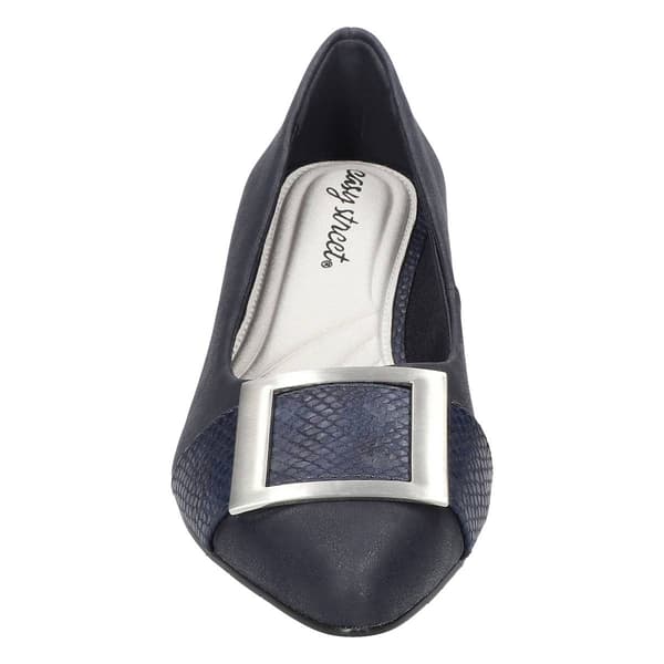 Womens Easy Street Cider Block Heel Pumps