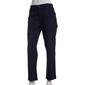 Womens Gloria Vanderbilt Solid Cargo Ankle Pant Elastic Waist - image 1