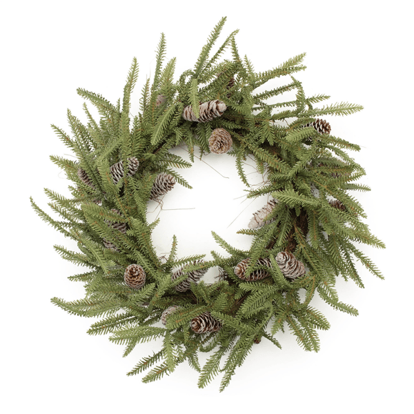 Melrose 24in. Pine & Pinecone Wreath - image 