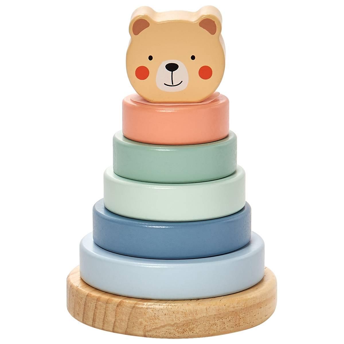 Toyster''s Rainbow Tower Circular Blocks