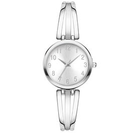 Womens Silver-Tone Case & Sunray Dial Watch - 14996S-07-B28