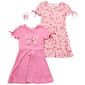 Girls (4-6x) BTween® 2pk. Bow Floral Fit & Flare Bow Dress - image 2