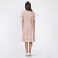 Womens DKNY Short Sleeve Solid A-Line Dress - image 2