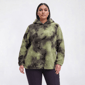 Plus Size Mountain Ridge Long Sleeve Sherpa Camo Pullover Hoodie - image 1
