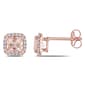 Gemstone Classics(tm) Pink 1/10ctw. Diamond Stud Earrings - image 1
