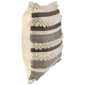 Northlight Handloom Woven Outdoor Square Throw Pillow - Grey - image 3
