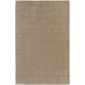 HomeRoots Tan Wool Hand Woven Accent Rug - image 2