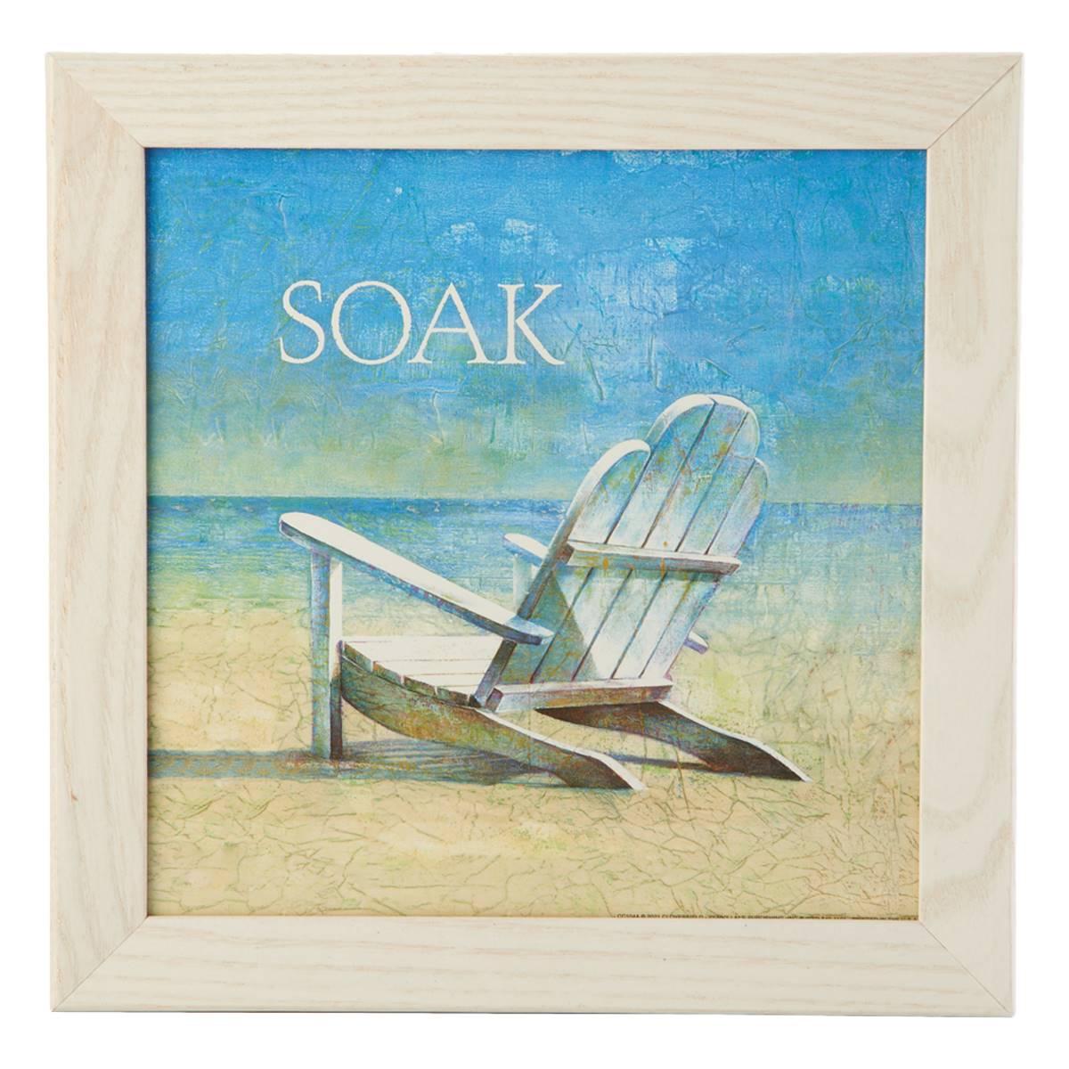 Timeless Frames® Coastal Soak Framed Art - 10x10