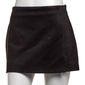 Juniors Love Tree Stretch Suede Side Slit Mini Skirt - image 1