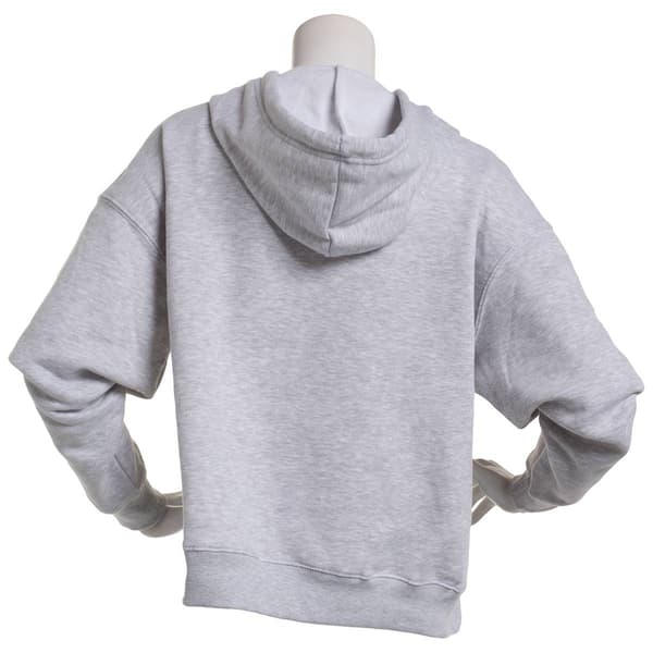 Juniors Pink Rose Paris Fleece Hoodie