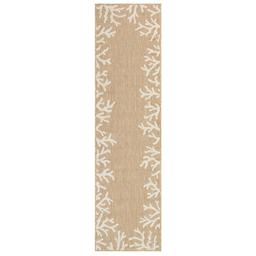 Liora Manne Carmel Coral Border Indoor/Outdoor Runner