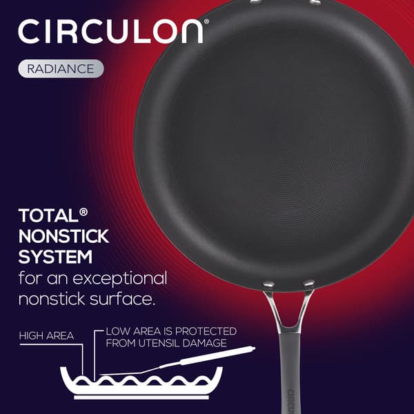 Circulon&#174; Radiance 14in. Hard-Anodized Non-Stick Frying Pan