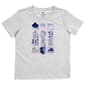 Girls (7-16) adidas(R) Short Sleeve Heather Regular Fit Tee - image 1
